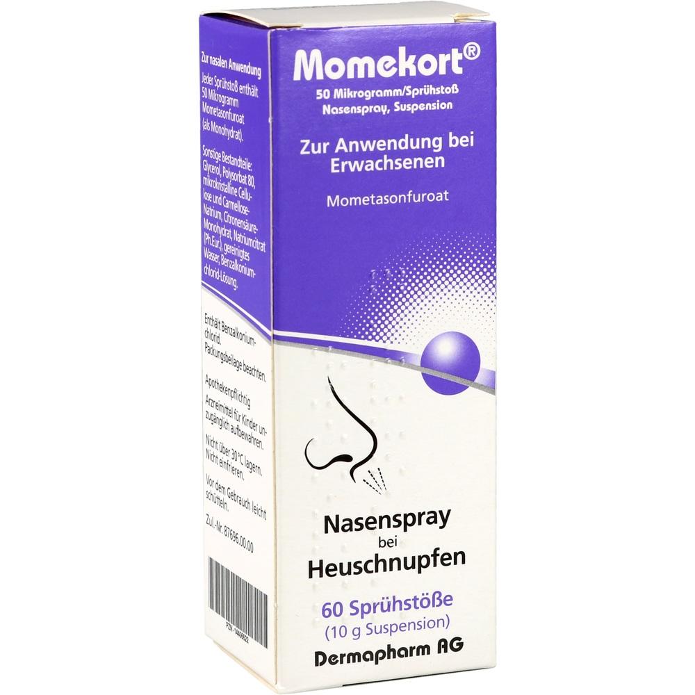 Momekort 50 Mikrogramm/Sprühstoß Nasenspray
