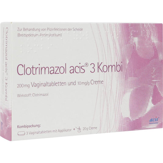 Clotrimazol acis 3 Kombi
