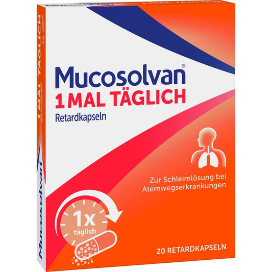 Mucosolvan 1x täglich