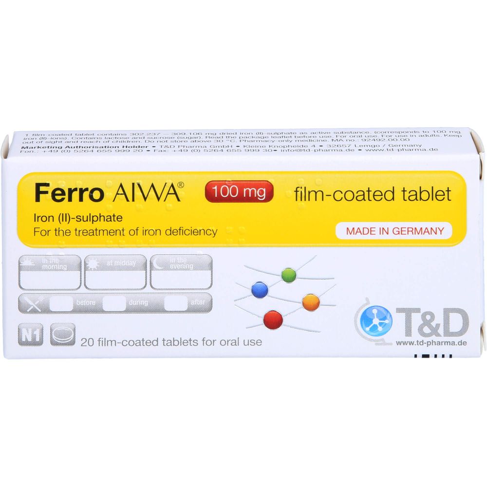 Ferro AIWA 100 mg
