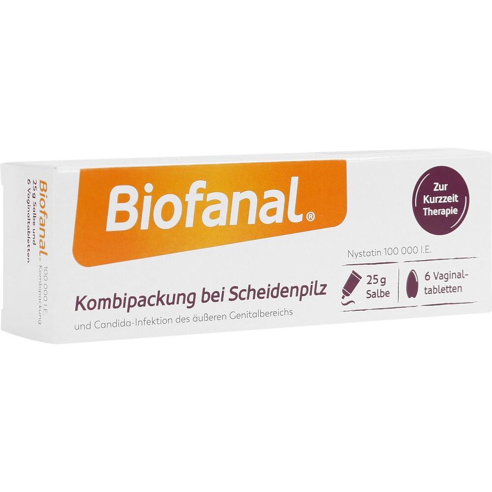 Biofanal bei Scheidenpilz und Candida-Infektion des äußeren Genitalbereichs