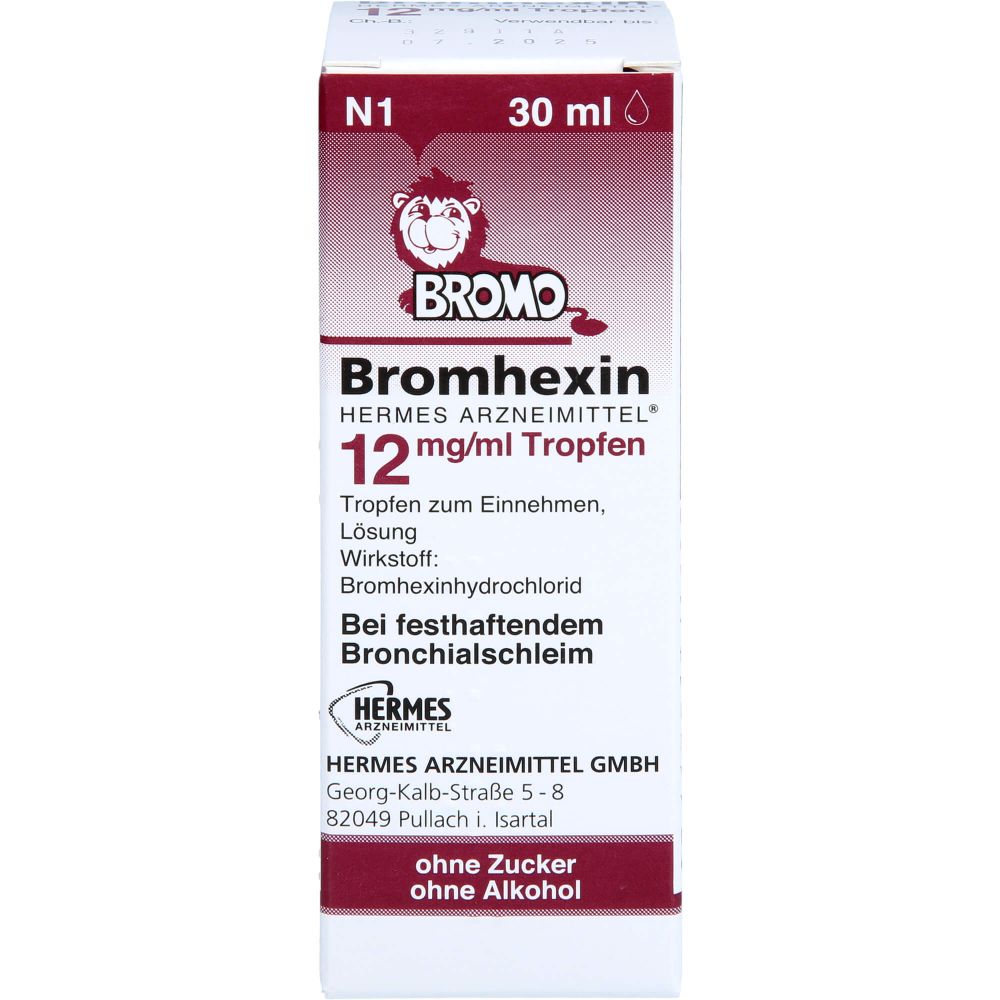Bromhexin Hermes Arzneimittel 12 mg/ml