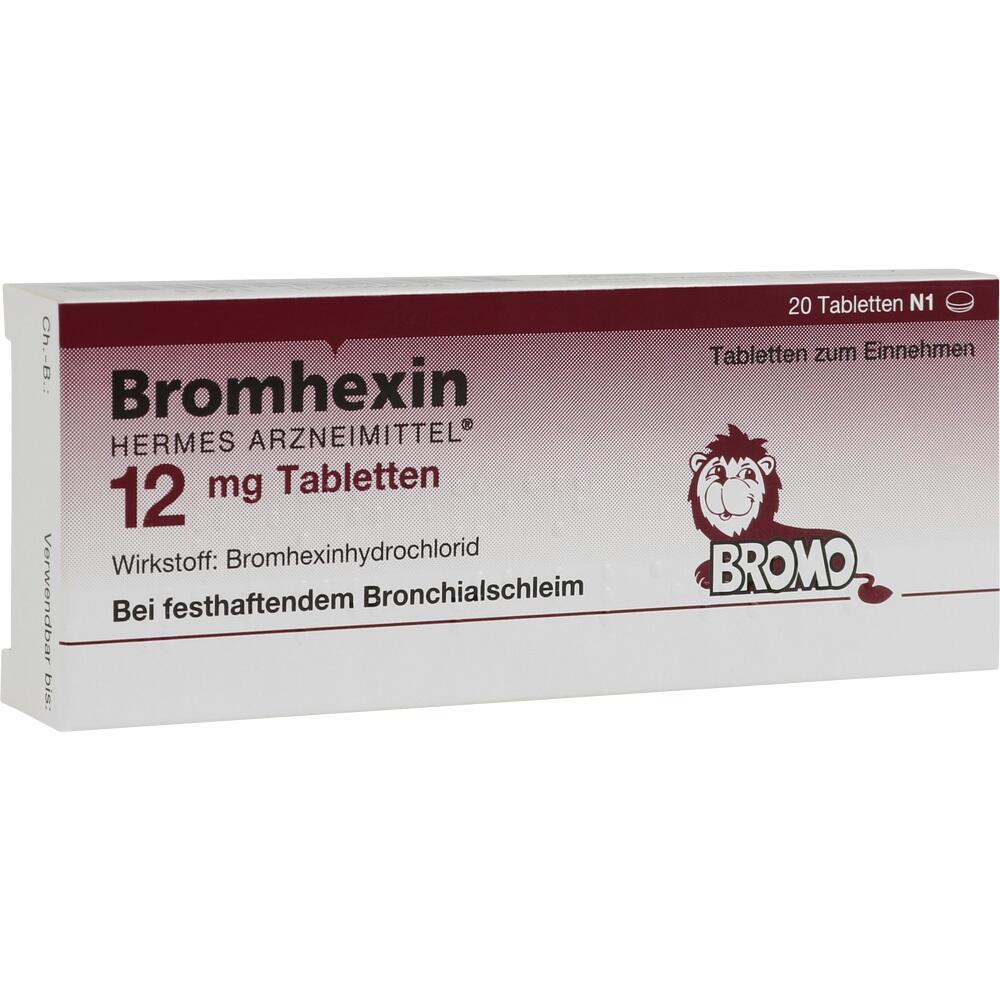 Bromhexin Hermes Arzneimittel 12 mg