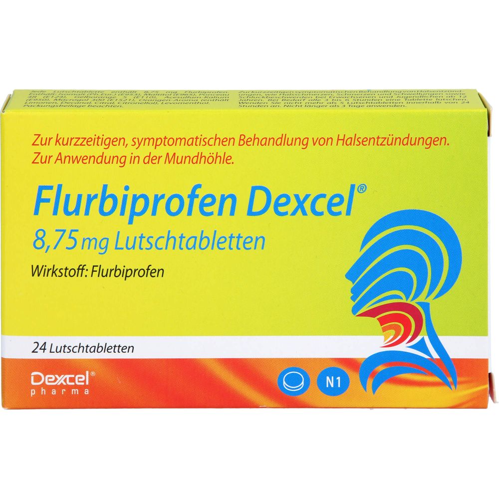 Flurbiprofen Dexcel 8,75 mg