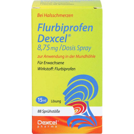 Flurbiprofen Dexcel 8,75 mg/Dosis Spray zur Anwendung in der Mundhöhle