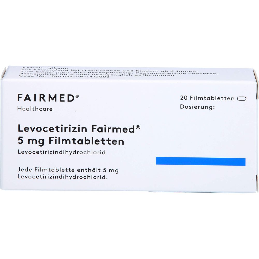 Levocetirizin Fairmed 5 mg