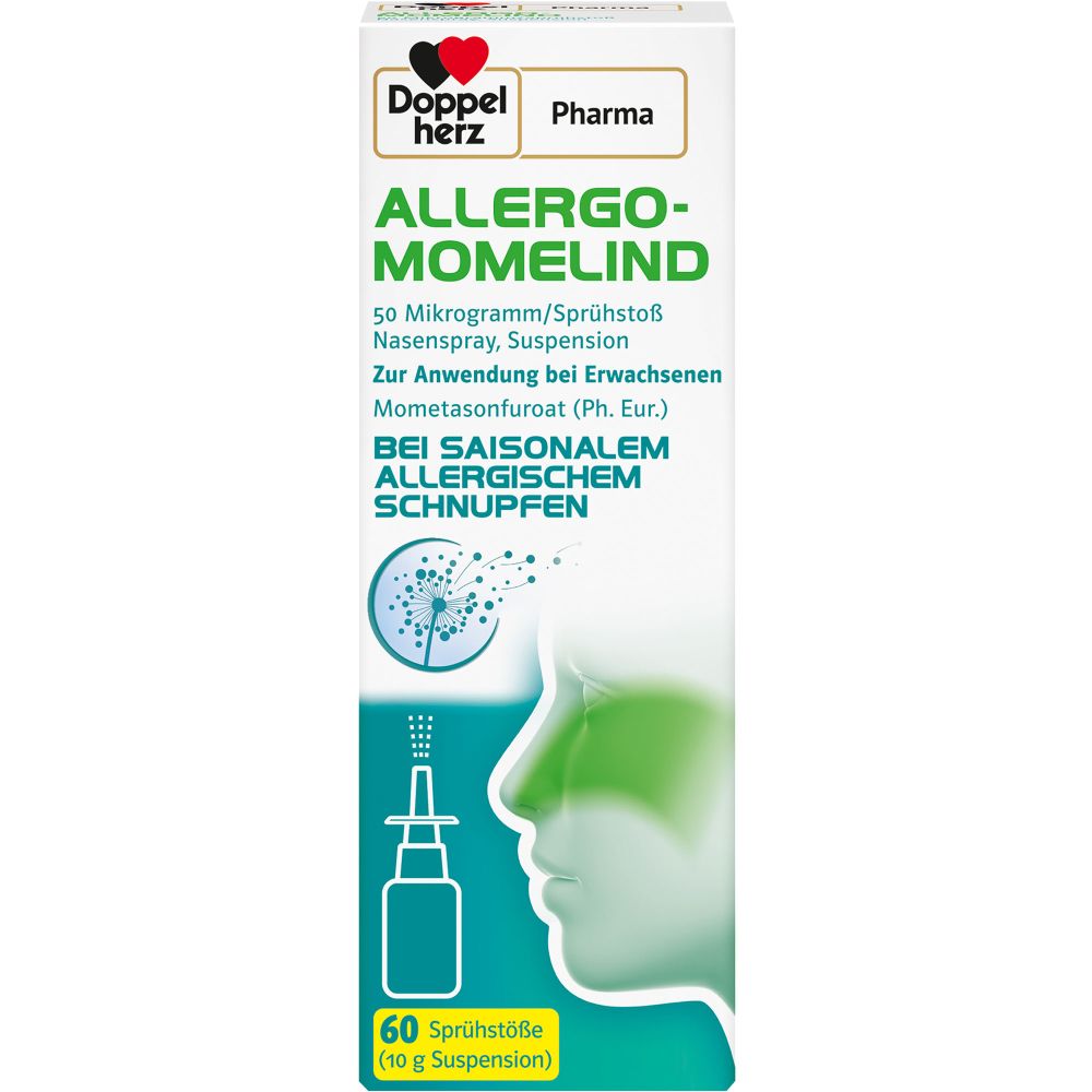ALLERGO-MOMELIND Doppelherz 50 Mikrogramm/Sprühstoß