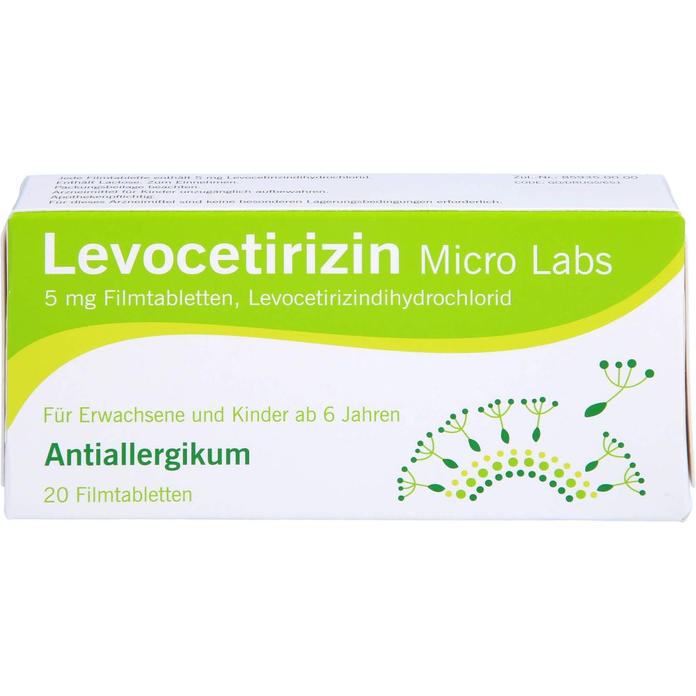 Levocetirizin Micro Labs 5 mg