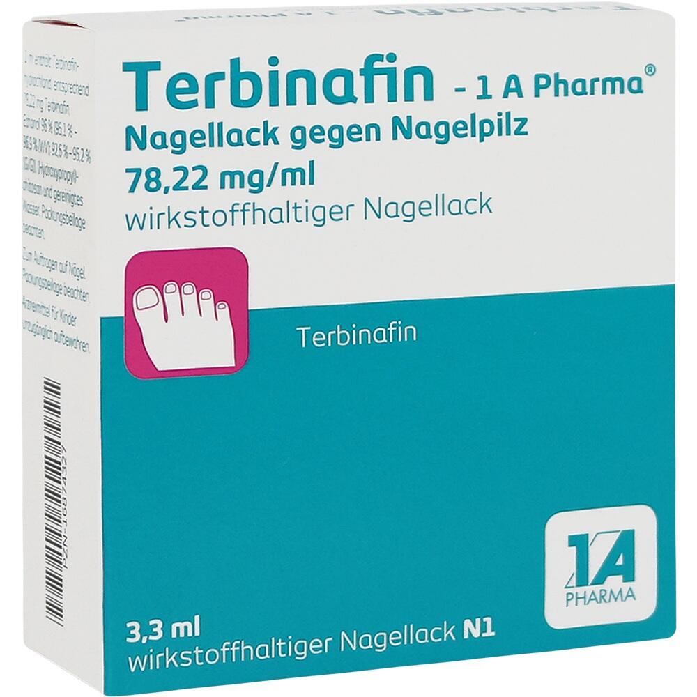 Terbinafin-1A Pharma Nagellack gegen Nagelpilz 78,22 mg/ml