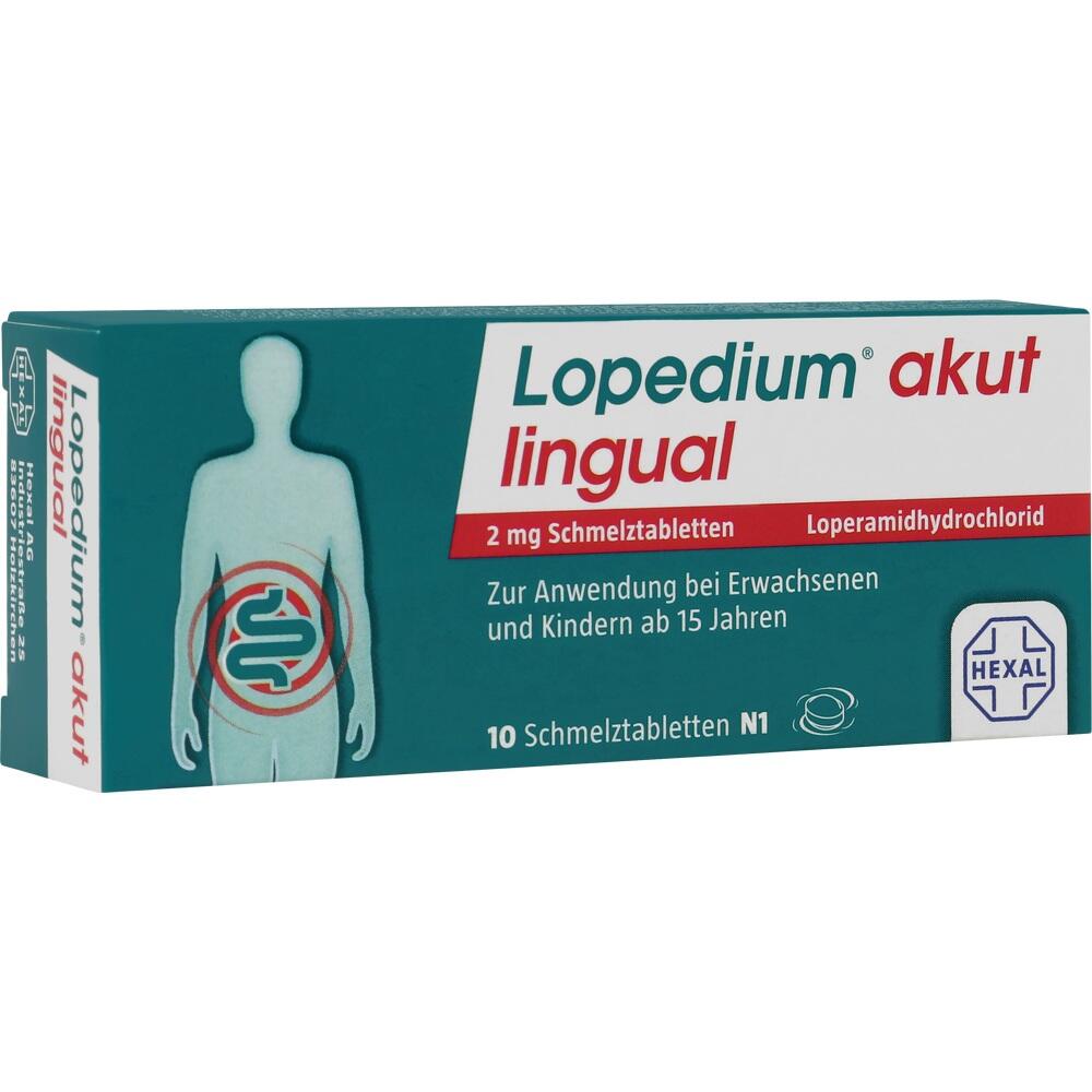 Lopedium akut lingual 2 mg
