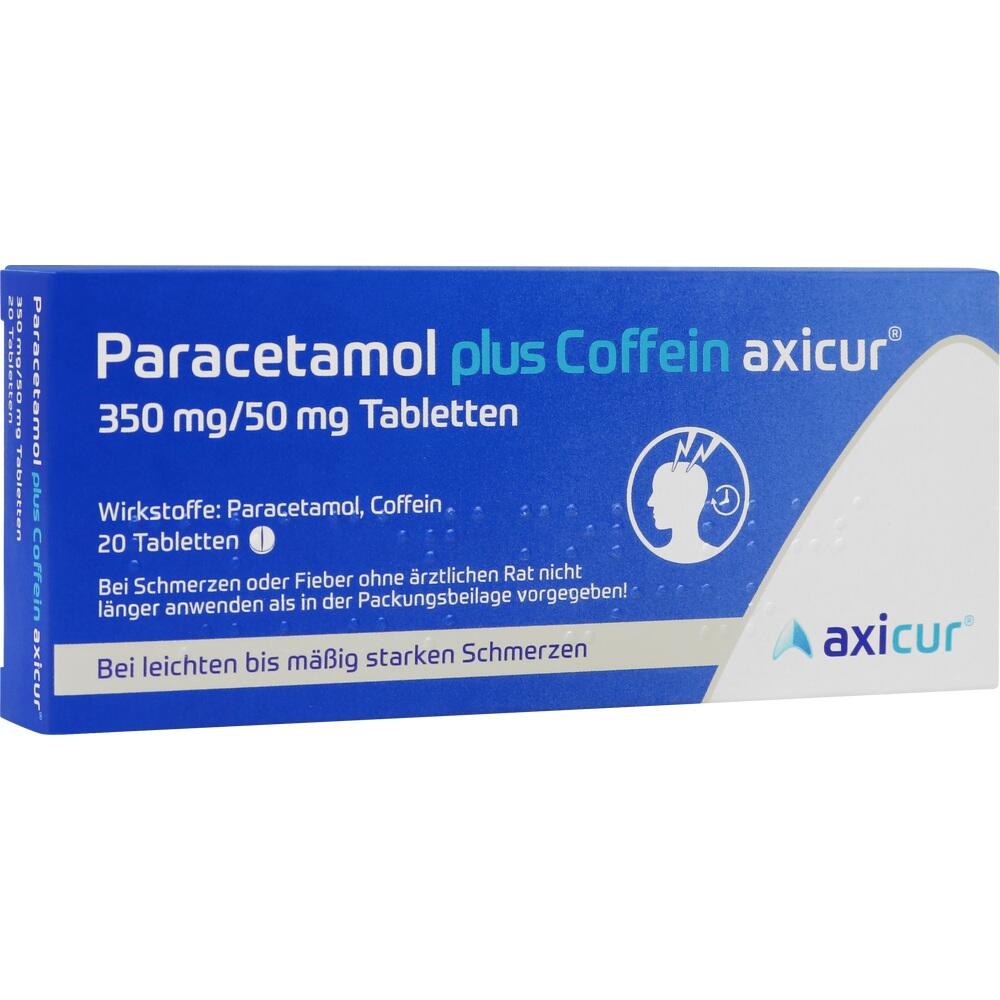 Paracetamol plus Coffein axicur 350 mg/50 mg