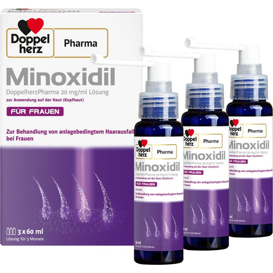 MINOXIDIL DoppelherzPharma 20 mg/ml Frauen
