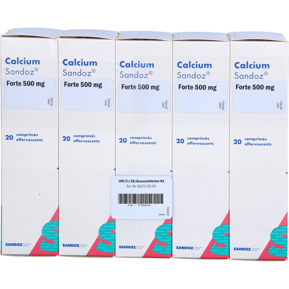 Calcium Sandoz Forte 500 mg