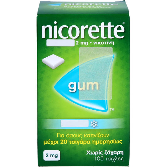 Nicorette 2 mg whitemint