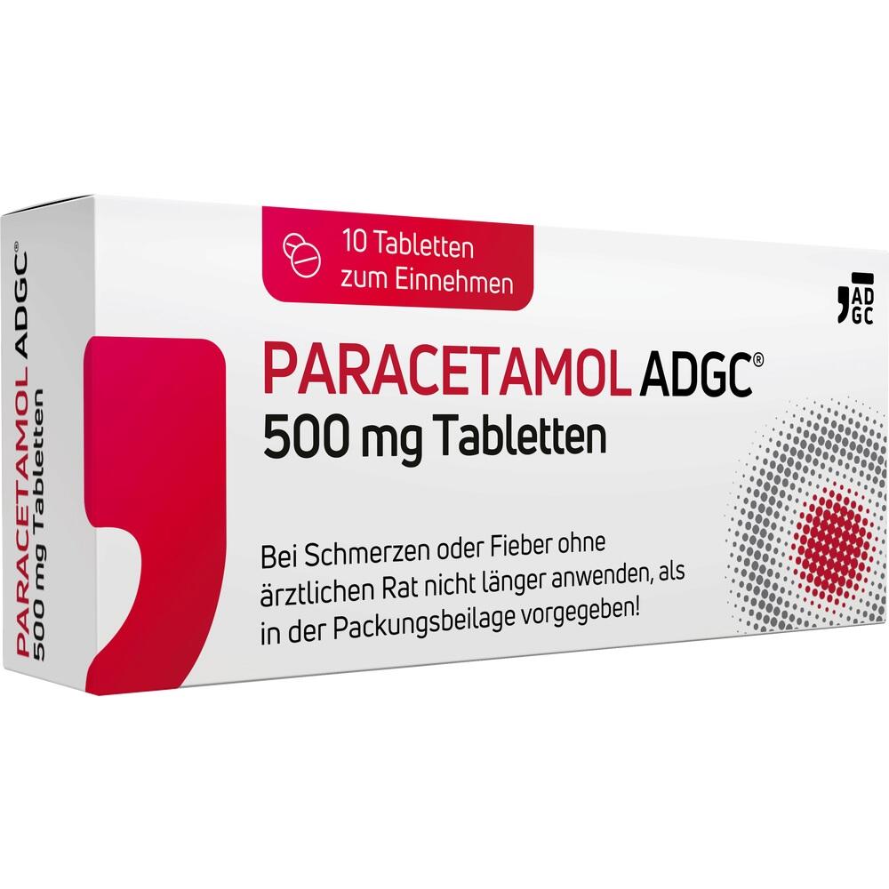 PARACETAMOL ADGC 500 mg