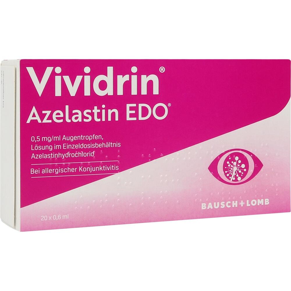 Vividrin Azelastin EDO 0,5 mg/ml Augentropfen