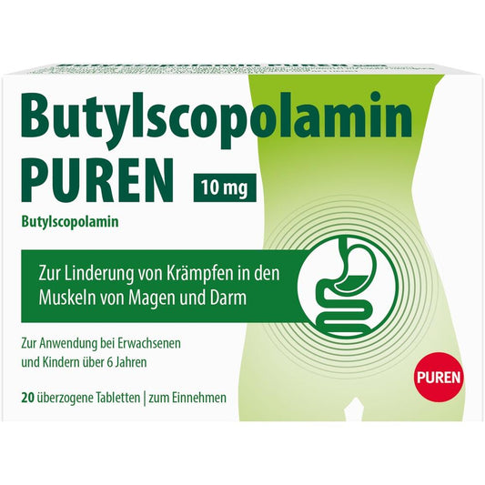 Butylscopolamin PUREN 10 mg