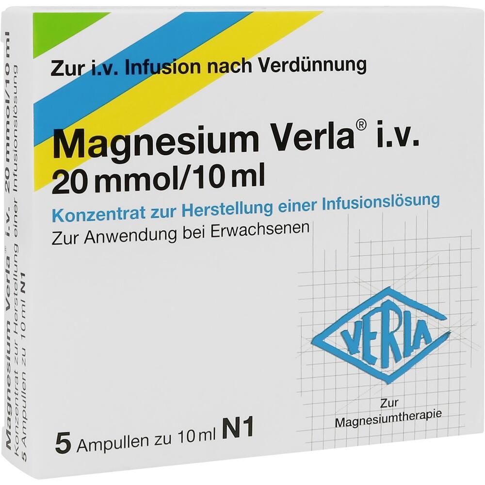 Magnesium Verla i.v. 20 mmol/10 ml