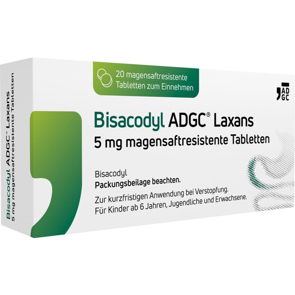 Bisacodyl ADGC Laxans 5 mg