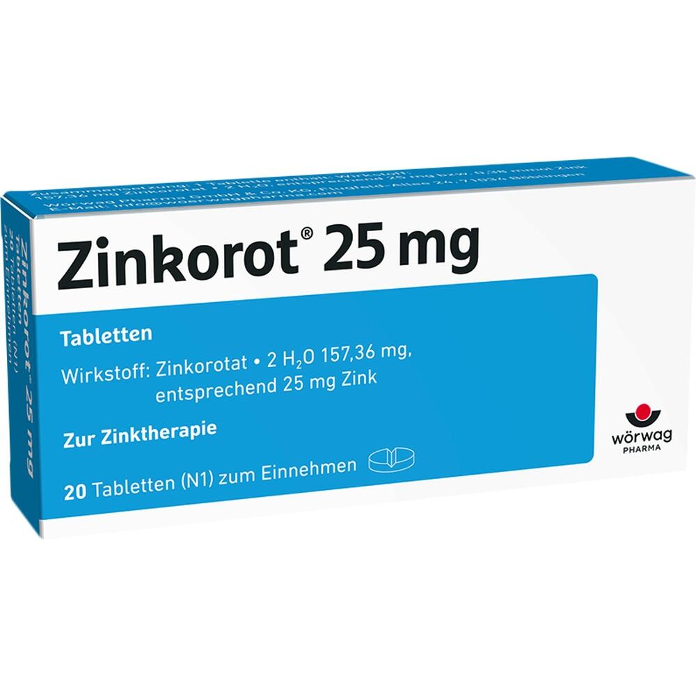 Zinkorot 25 mg