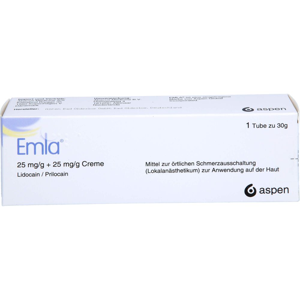 EMLA 25 mg/g + 25 mg/g