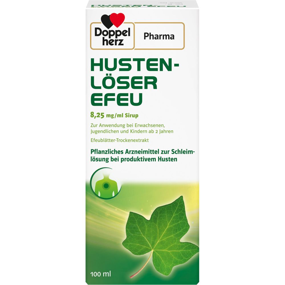 HUSTENLÖSER EFEU DoppelherzPharma 8,25 mg/ml