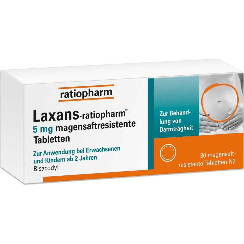 Laxans-ratiopharm 5 mg
