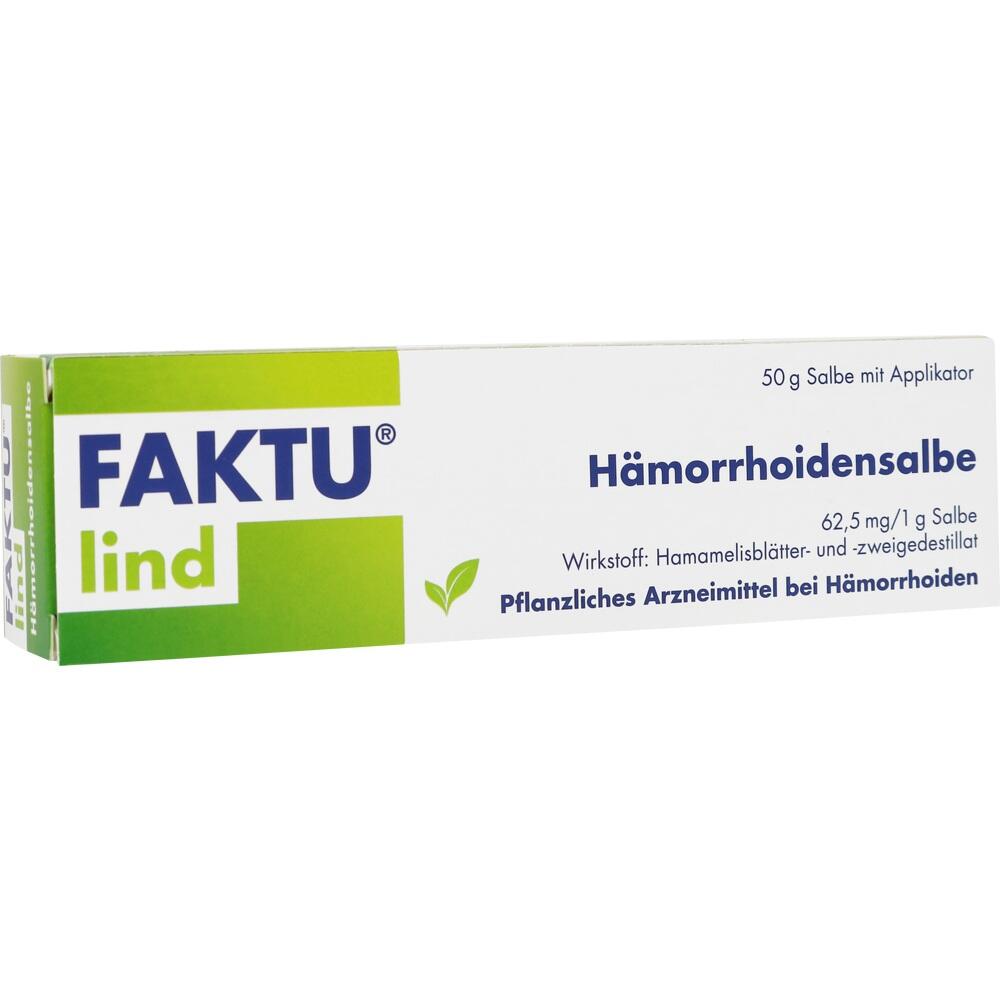 Faktu lind Hämorrhoidensalbe