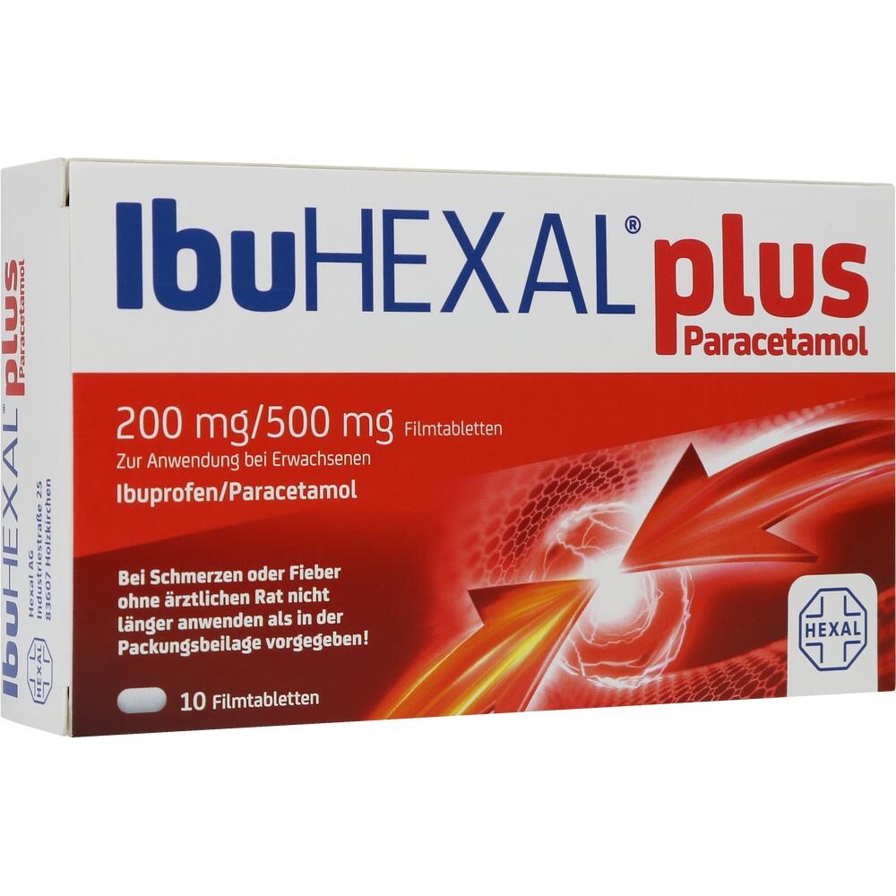 IbuHEXAL plus Paracetamol 200 mg/500 mg