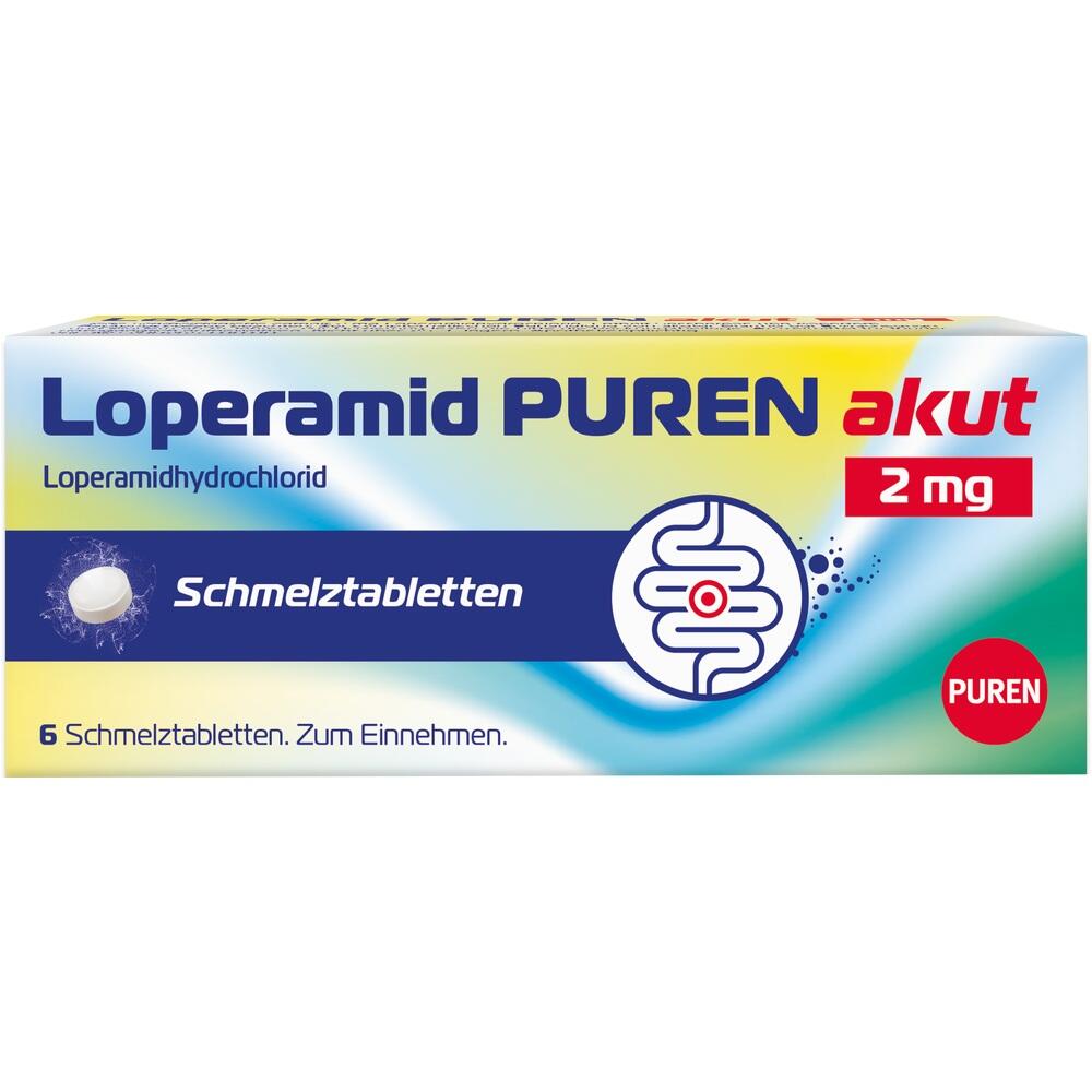 Loperamid PUREN akut 2 mg