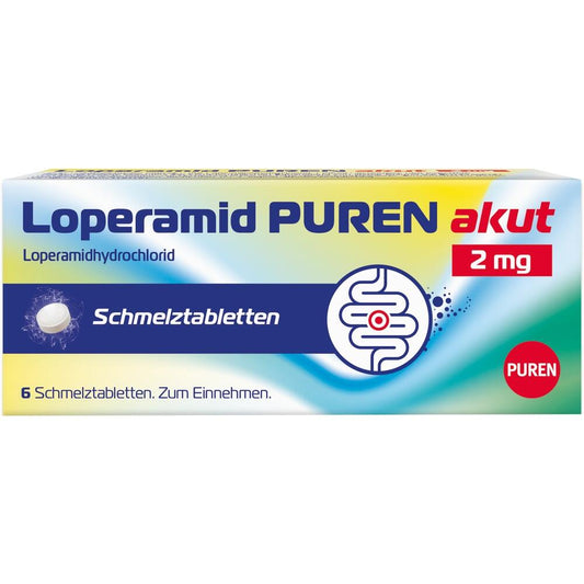 Loperamid PUREN akut 2 mg
