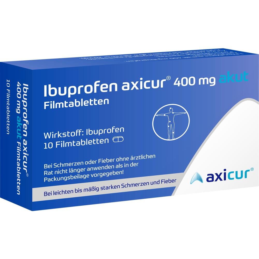 Ibuprofen axicur 400 mg akut