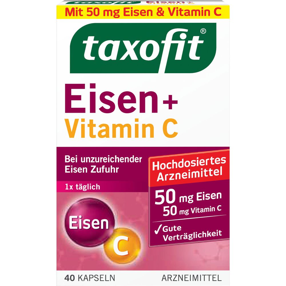 Taxofit Eisen+Vitamin C
