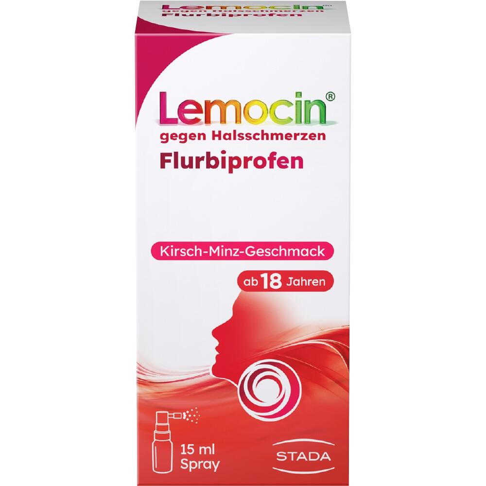 Lemocin gegen Halsschmerzen Flurbiprofen 8,75 mg/Dosis Spray zur Anwendung in der Mundhöhle