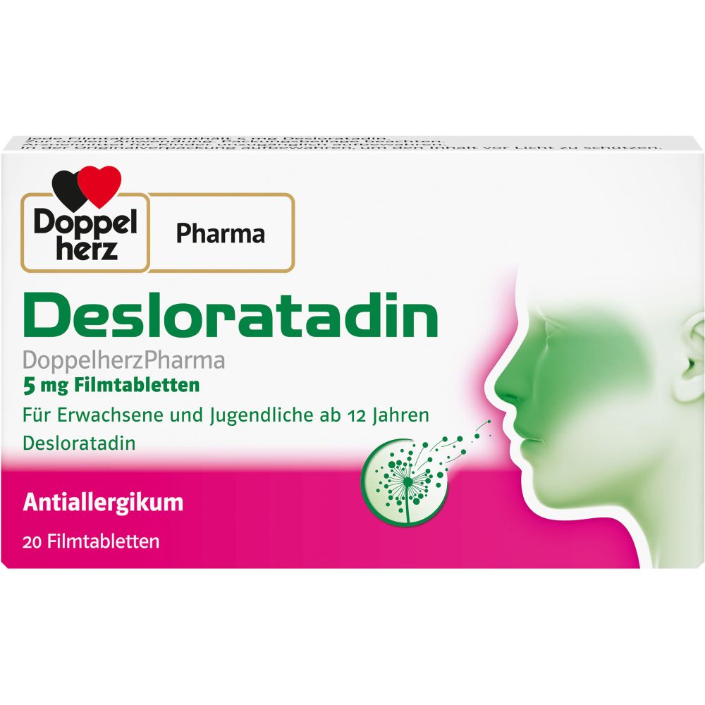 Desloratadin DoppelherzPharma 5 mg