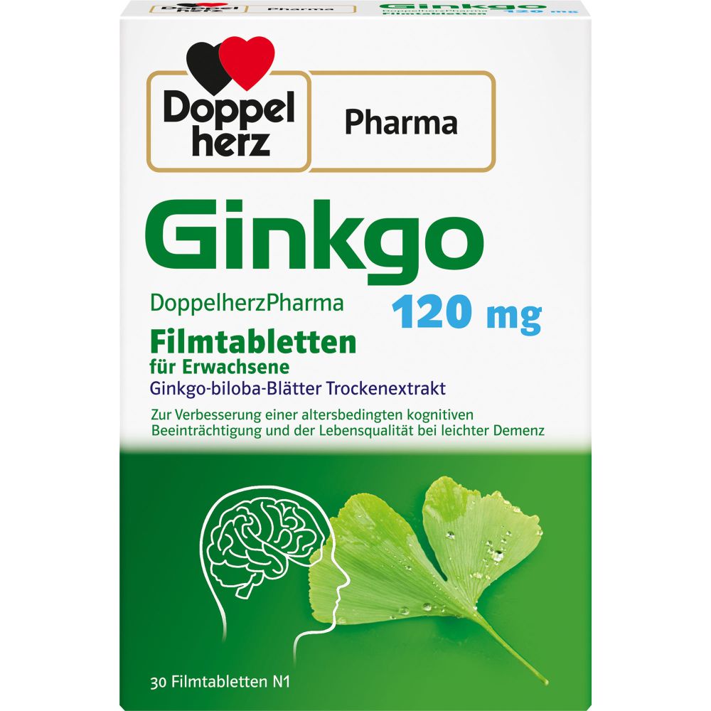 Ginkgo DoppelherzPharma 120 mg