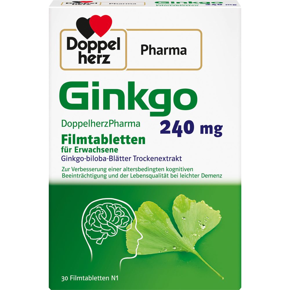 Ginkgo DoppelherzPharma 240 mg