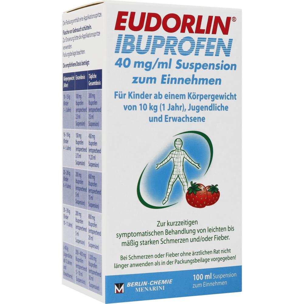 EUDORLIN Ibuprofen 40 mg/ml Suspension zum Einnehmen