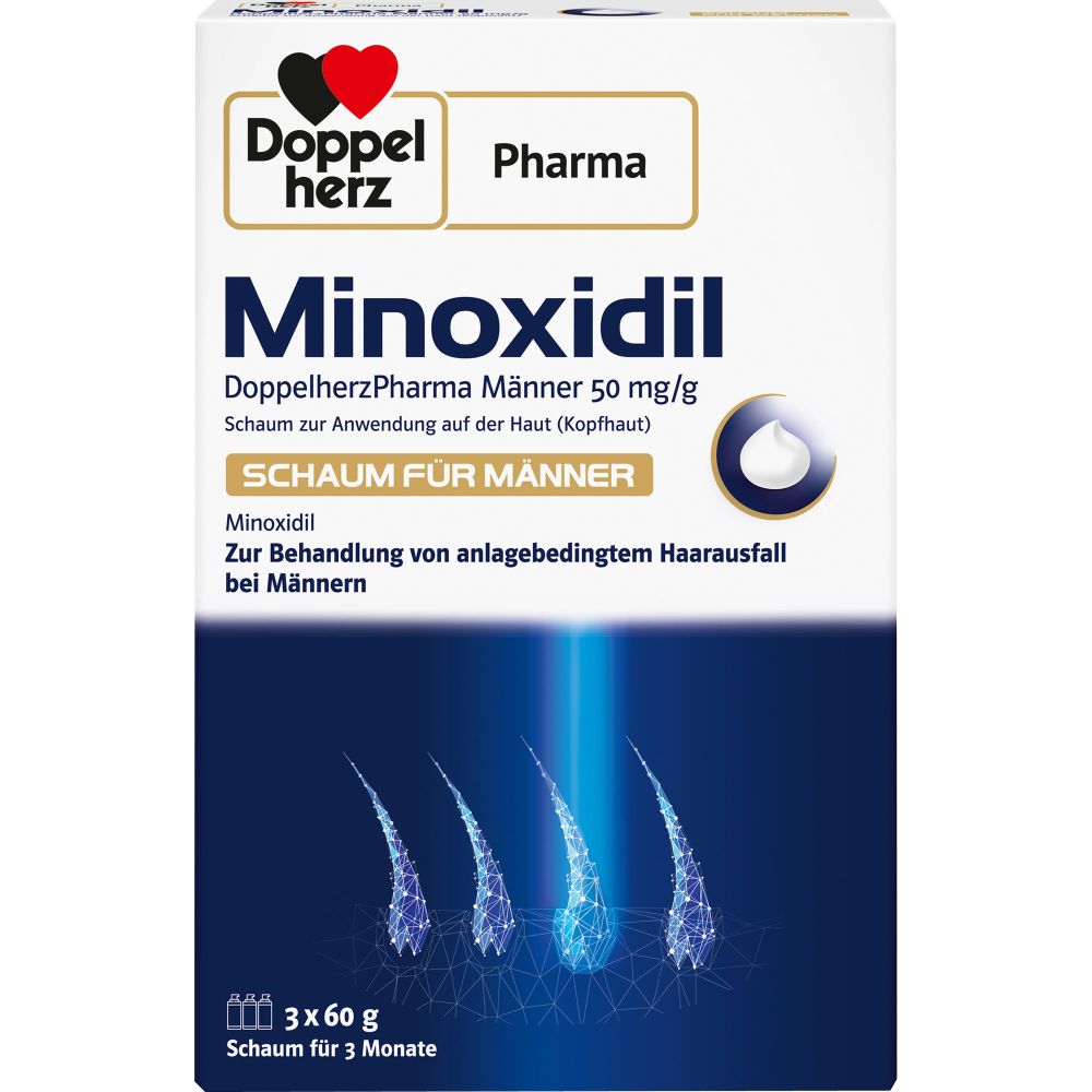 Minoxidil DoppelherzPharma Männer 50 mg/g