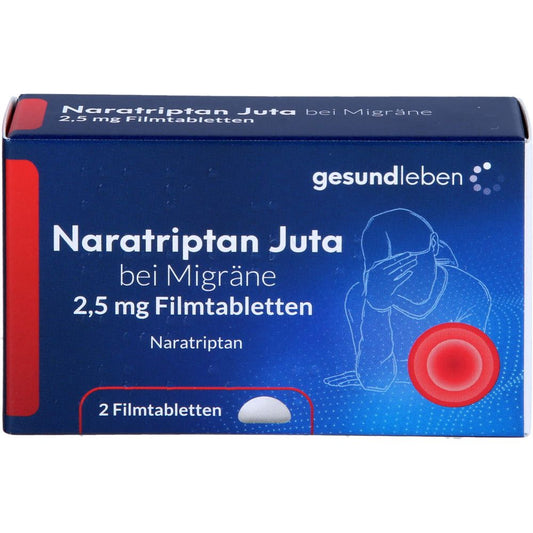 Naratriptan Juta bei Migräne 2,5 mg/gesundleben