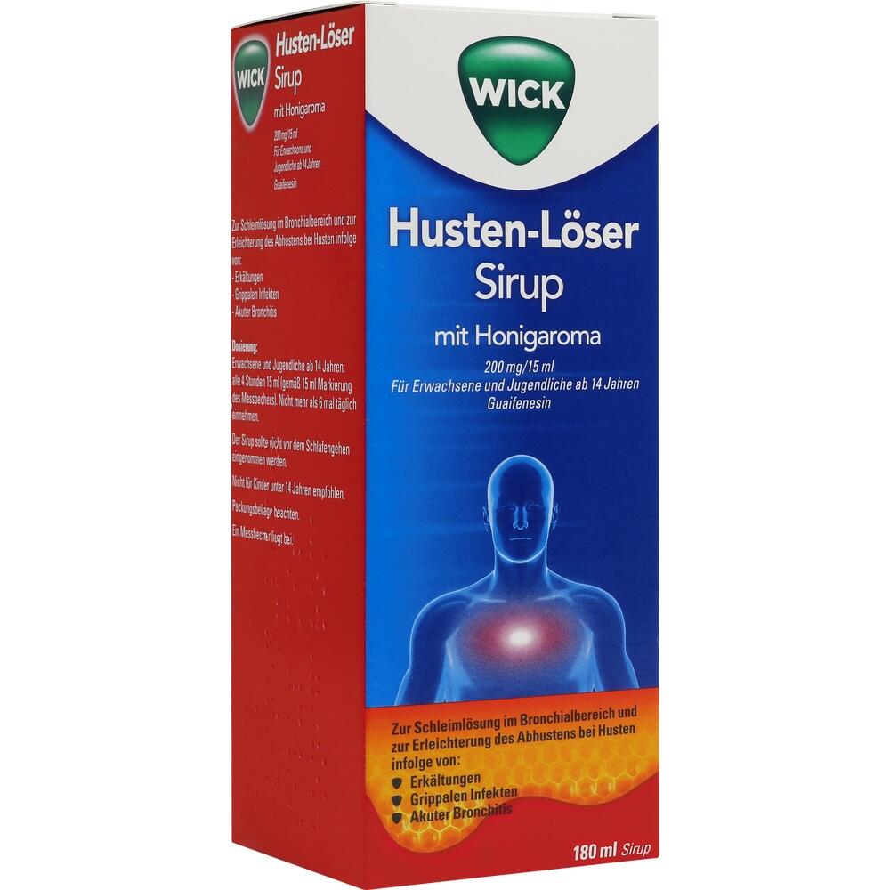 WICK Husten-Löser mit Honigaroma 200 mg/15 ml
