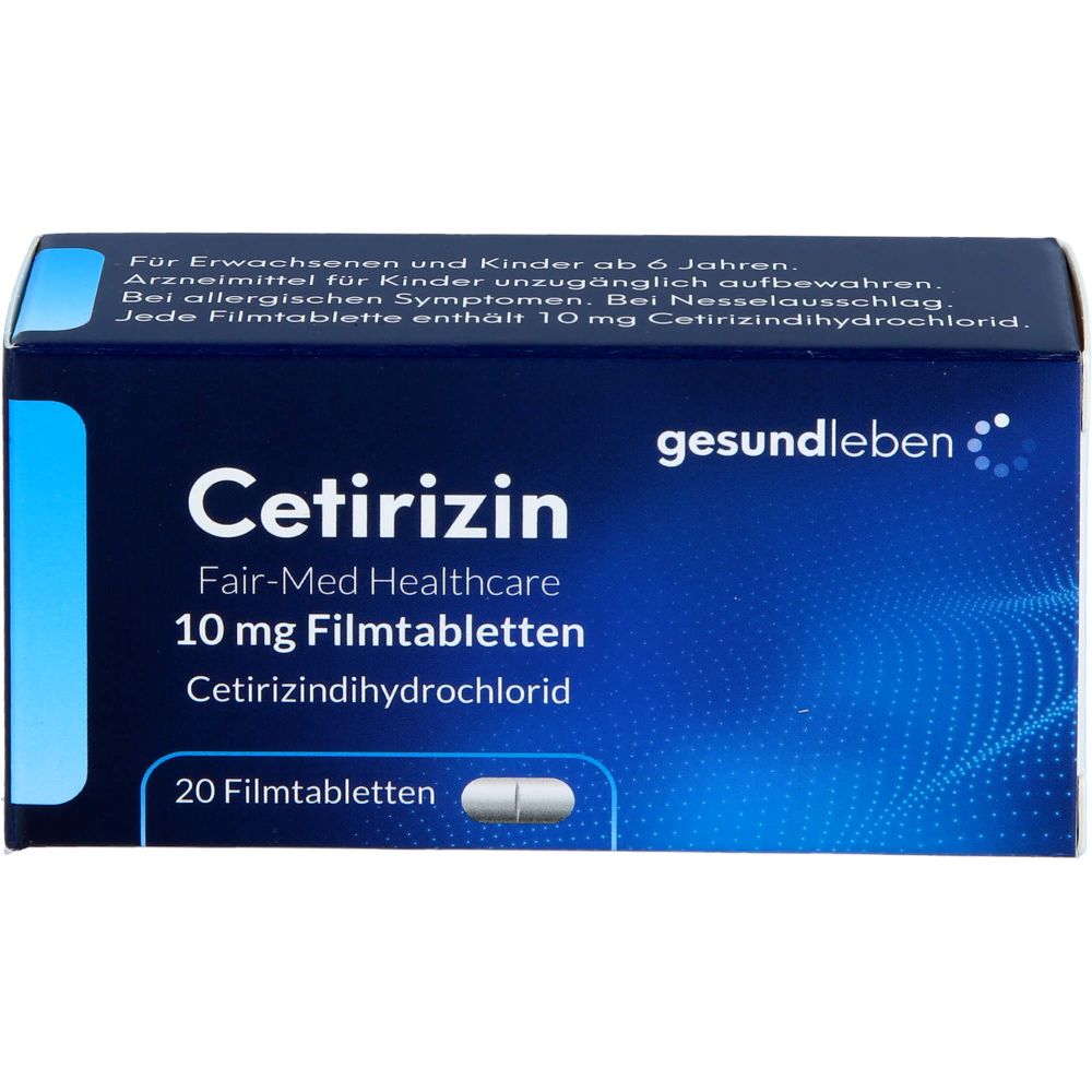 Cetirizin Fair-Med Healthcare 10 mg Gehe