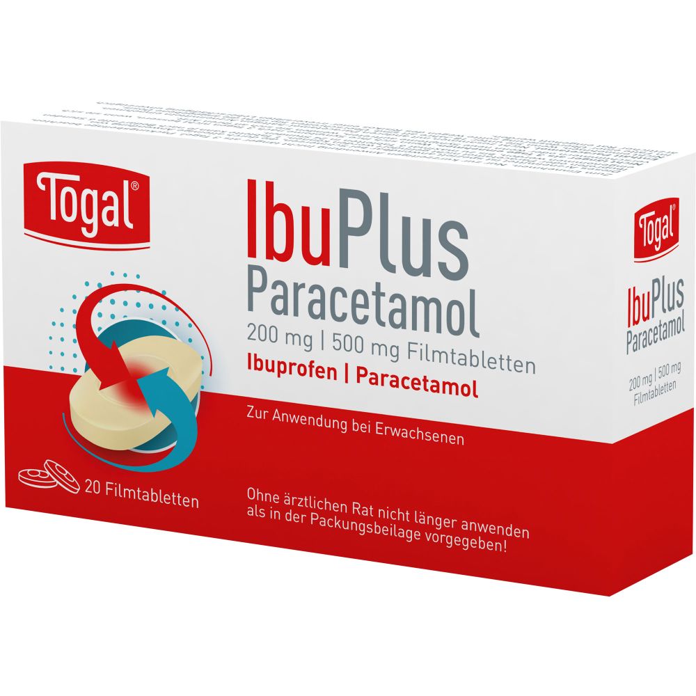 Togal IbuPlus Paracetamol 200 mg/500 mg
