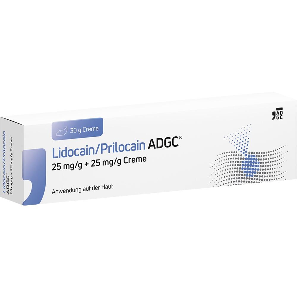 Lidocain/Prilocain ADGC 25 mg/g + 25 mg/g