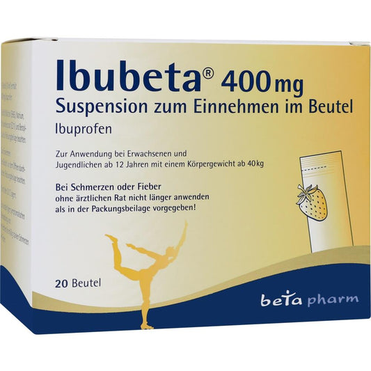 Ibubeta 400 mg Suspension zum Einnehmen
