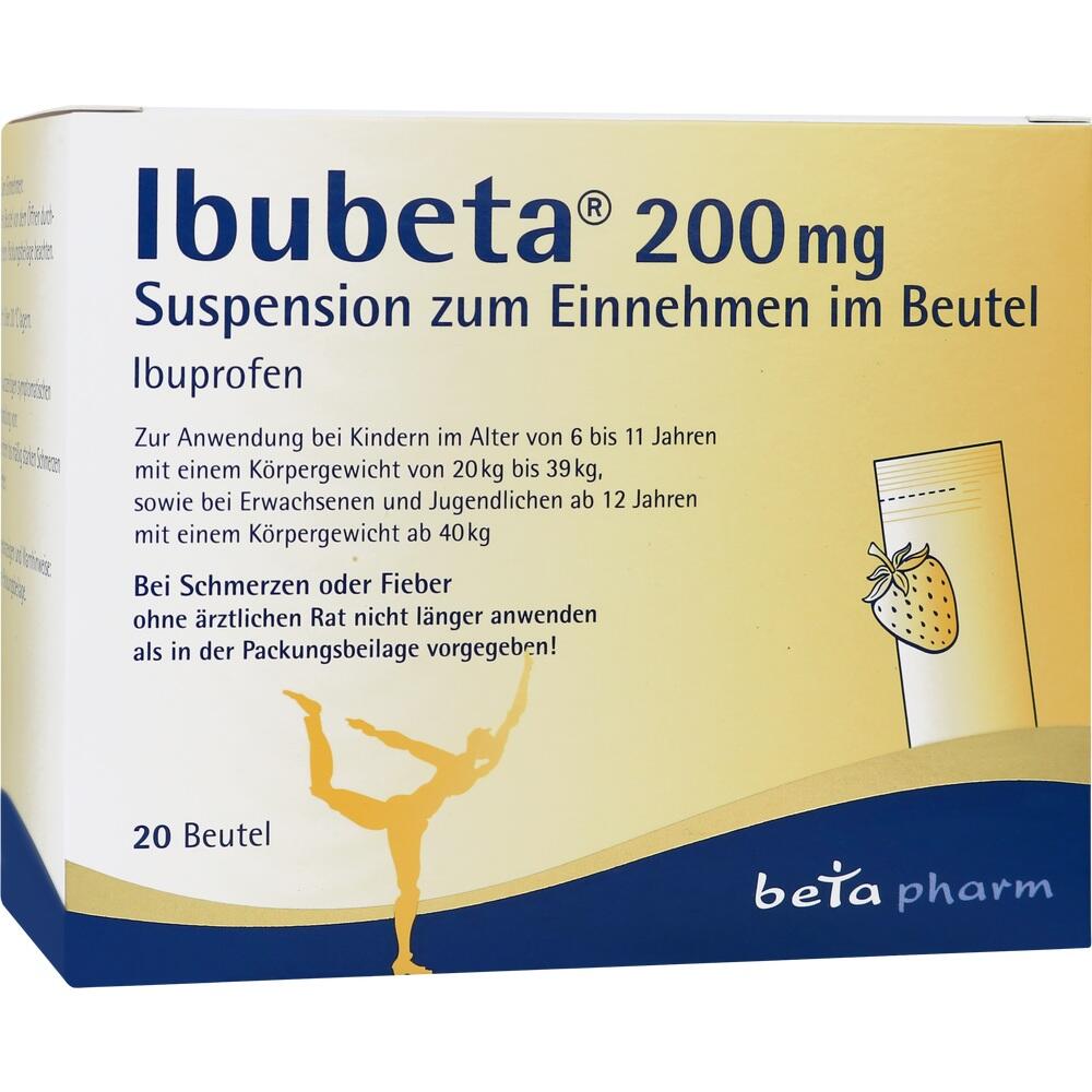 Ibubeta 200 mg Suspension zum Einnehmen