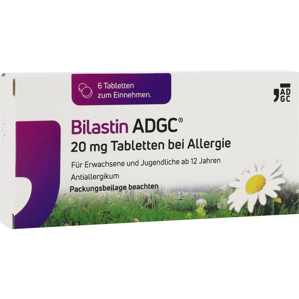 Bilastin ADGC 20 mg Tabletten bei Allergie