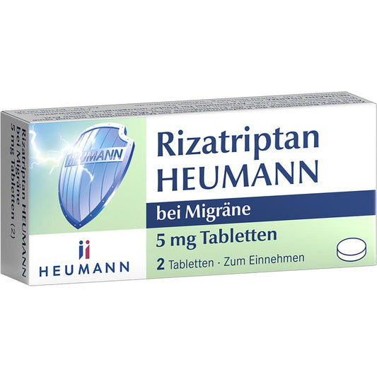 Rizatriptan HEUMANN bei Migräne 5 mg
