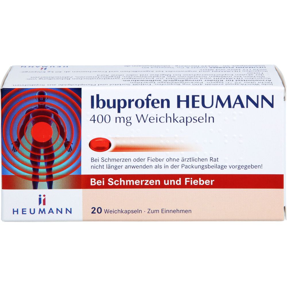 Ibuprofen HEUMANN 400 mg Weichkapseln