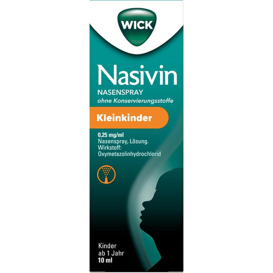 WICK Nasivin Nasenspray ohne Konservierungsstoffe Kleinkinder